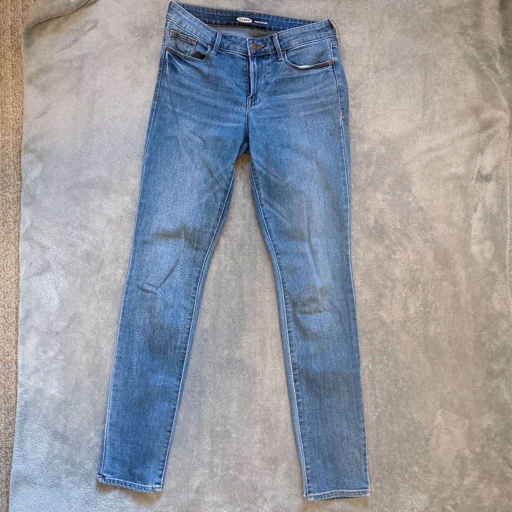 Old Navy Power Straight Long Jeans